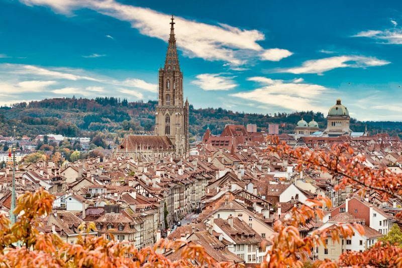 Bern in de herfst